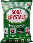 Soda Crystals Multipurpose Cleaner Cleans Washing Machine Sinks Drains Laundry Stain Remover 1.2 kg