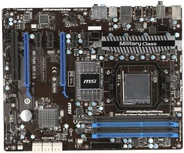 MSI 990FXA Motherboard (AM3 Processor, 32GB RAM, SB950, SATA, RAID, ATX, Gigabit LAN)