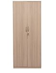 illfordd furniture 2 Door Wardrobe with Drawer and Shelves/Oak Finish/for Bedroom