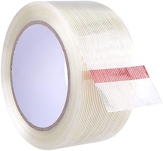 Prasacco 25M/82FT Clear Duct Tapes Heavy Duty, Waterproof Tape Clear Duct Tape High Performance Weather Resistant Tape Sealing Repairing Tying for DIY Discreet Repairs Commercial and Industrial Uses