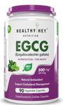 HealthyHey Nutrition EGCG from Green Tea Extract -EGCG - Antioxidant Support - 90 Veg. Capsules