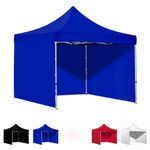 Beyond Sky Outdoor Tent/Gazebo Tent for Events (10 * 10Ft) with 3 Open/Close Side Covers, Canopy Tent/Easy Foldable & Portable/Weather-Resistant Tent(30kgs) (Blue)