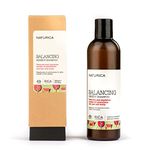 Naturica Balancing Remedy Shampoo for Sensitive and Dandruff Prone Hair and Scalp with Red Sicilian Orange, Sage and Thyme Extracts - 250ml