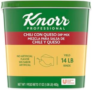 Knorr Professional Chili Con Queso Dip Mix Vegetarian, No Artificial Flavors or Added MSG, 0g Trans Fat, 1.06 lbs, Pack of 6