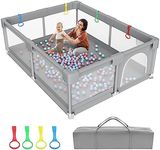 79" ×71" Extra Large Baby Playpen, 