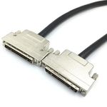 GZGMET SCSI Ribbon Cable hpdb68 68 pin mdr Adapter Connector Cable Male to Male (3M / 9.84ft)