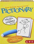 Mattel Games Pictionary Board Game, Drawing Game for Kids, Adults and Game Night, Unique Catch-All Category for 2 Teams