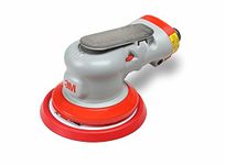 3M Elite Random Orbital Sander – Pneumatic Palm Sander – 3” x 3/16” Diam. Orbit – Stikit Disc Pad – Elite Series – For Wood, Composites, Metal