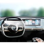 LFOTPP For B*MW IX I3 I4 SUV Car Navigation Screen Protector - Anti-Fingerprint HD 5H Scratch-Resistant 12.3 Inch Navigation GPS Display Film