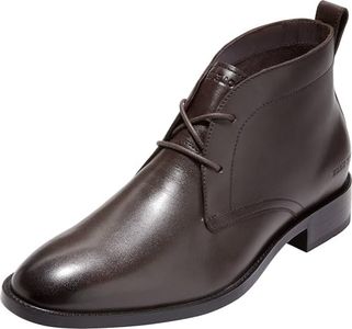 Cole Haan mens Hawthorne Chukka Boot, Dark Chocolate, 10