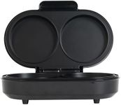 Salter XL Dual Omelette Maker – Non-Stick Deep Fill Cooking Plates, Double Egg Cooker, Makes 2 Omelettes, No Flipping Required, Cook With Little To No Oil, Fast Preheat, Easy Clean, 850W