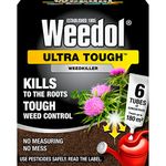 Weedol Ultra Tough Weedkiller, Concentrate Tubes, 6 Pack