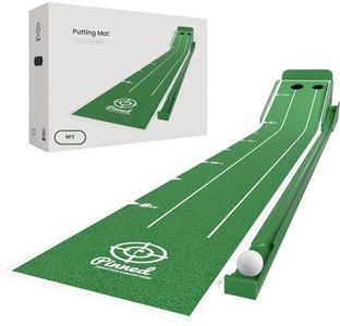 Pinned The Roller Putting Mat - 9 ft Putting Green - Green