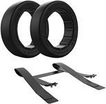 AULPACO Quick Release Sports Drift Tires are Suitable for Sagway Ninebot S MAX self-Balancing Scooters and Ninebot Gokart Pro Kart Accessories