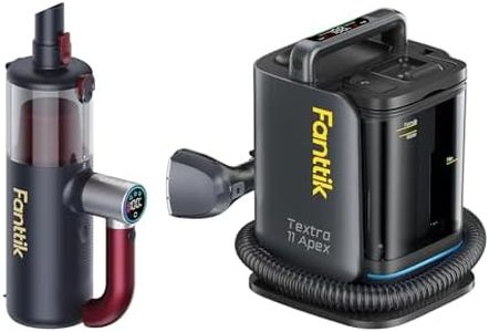Fanttik Cruise V11 APEX Handheld Vacuum Cordless & Textra 11 Apex Cordless Carpet and Upholstery Cleaner