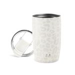 Simple Modern Travel Coffee Mug Tumbler with Flip Lid | Insulated Stainless Steel Iced Coffee Cup | Gifts for Women & Men | Voyager Collection | 350ml | Cream Leopard
