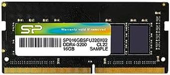 SP Silicon Power Upgrade 16GB DDR4 3200MHz 1.2V SODIMM Laptop Notebook RAM Memory Module SP016GBSFU320X02