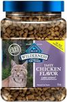 Blue Buffalo Wilderness Crunchy Cat Treats, Grain-Free Treats for Cats Made with Natural Ingredients, Great for Training, Tasty Chicken Flavor, 12-oz. Tub