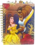 Innovative Designs Disney Beauty and the Beast Journal Notebook, Spiral Bound, 144 Lined Pages, 8 x 7 inches