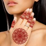 Voorkoms Mandala Henna Tattoo Waterproof For Women Body Sticker