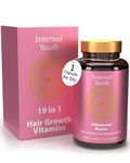 Advanced Biotin Hair Growth Vitamins - Hair Skin and Nails Vitamins for Women - Hair Vitamins for Growth and Hair Loss - Lab Tested Biotin Supplement 10000 mcg