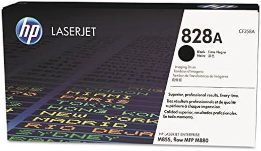 HP 828A CF358A, Negro, Tambor de Imágenes Original, de 30.000 páginas, para impresoras HP Color LaserJet Enterprise serie M855 y M880