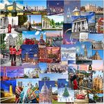 Olivia Samuel 40 x London Postcards Mixed Multipack from Iconic London Landmarks with a mix of photographic and illustrated designs. Printed in the UK on thick 300gsm eco friendly card.