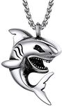 Shark Animal Necklace For Men Teen 