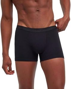 FALKE Men's Daily Climate Control Boxer Shorts Black (Black 3000) Large