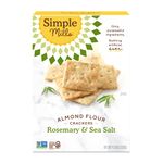 Simple Mills Almond Flour Crackers, Rosemary/Sea Salt, 4.25 Ounce