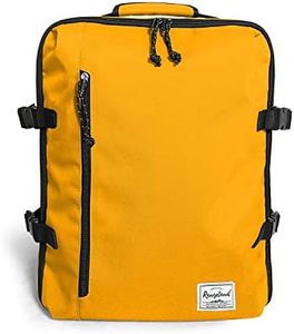 Rangeland Small Carry-on Backpack Flight Approved Lightweight Casual Laptop Backpack, Papaya, Large, Travel Backpacks