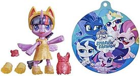 My Little Pony Smashin’ Fashion Twilight Sparkle Set -- 3-Inch Poseable Figure with Fashion Accessories and Surprise Toy Unboxing, 9 Pieces