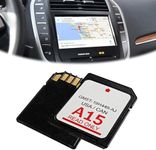 2024 A15 Navigation Car GPS SD Card Compatible with Ford/Lincoln Newest Updated A15 USA Canada GM5T-19H449-AJ, Latest Version A15 Navigation SD Card