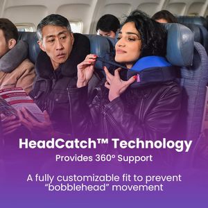 Cabeau Evolution Travel Neck Pillow – Red Memory Foam Support
