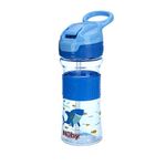 Nuby Thirsty Kids No-Spill Flip-It Reflex w/Soft Grip 12oz, Blue