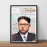 Kim Jong-Un INSPIRED Poster/Print