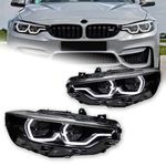 AoKeDing Headlight dedicated to 2013-2015 for BMW 4 Series F32 The original xenon lamp is changed to a high-end spoon Headlight (6 pin)