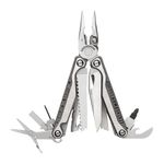 LEATHERMAN, Charge Plus TTI, 19-in-1 Premium, Versatile Multi-tool for Home, Outdoors, Auto Repairs, Everyday Carry (EDC), Stainless Steel with Nylon Sheath