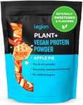 LEGION Plant+ Vegan Protein Powder - Rice & Pea Protein Plant Based Protein Powder - Non-GMO, Gluten-Free & Naturally Sweetened Plant Protein Powder - Dairy Free Protein Powder (20 Servings)