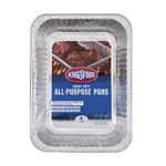 KINGSFORD Heavy Duty Aluminum Foil Pans, 4 Pack - for Cooking, Baking, Grilling