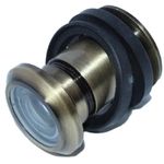 RiseOm Door Eye/Door Peephole 180 Degree Viewer Made of Brass (Pack of 1, Antique - Adjustable)