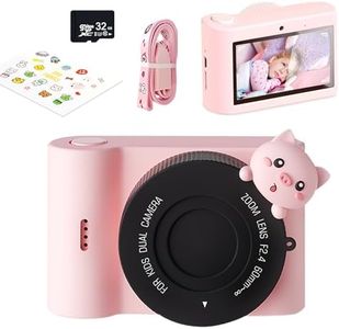 Children's Camera, 3.0 Inch Touchscreen Children's Camera, 48MP 1080P Digital Camera Children, WiFi & USB Camera Children with 32GB SD Card, Gifts for 3 4 5 6 8 7 9 10 11 12 Years Boys and Girls