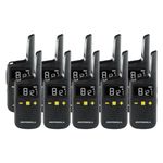 Motorola XT185 PMR446 Licence Free Waterproof and Dust-tight Two Way Walkie Talkie Business Radio (Ten pack)