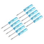 uxcell Mini Slotted Screwdriver, 2.0mm Flat Head 45mm Length for Small Appliances Repair, 10 Pcs