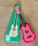 OLTAZ- Pink Wooden Guitar 23 Inch C