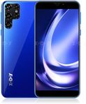 Xgody X60 4G LTE Android Phone, 6 Inches QHD Waterdrop Screen Unlocked Cell Phone, 2GB RAM+16GB ROM, Dual Sim Slots Smartphone, 5MP+5MP Camera, Facial Unlock, 3000mAh Mobile Phones (Blue-3)