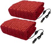 Stalwart Heated Car Blanket 2-Pack 