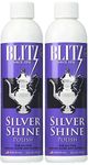 Blitz 20633 2-Pack Silver Shine Liquid Polish