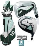 WILSON PROSTAFF SGi LADIES 2019 COMPLETE GOLF SET & DELUXE GOLF BAG