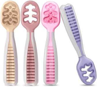 NumNum Baby Spoons Self Feeding 6 Months, 4-Pack Sweet Dreams